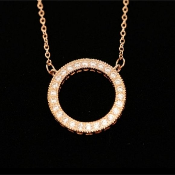 NEW Pandora Circle of Sparkle Necklace - Picture 8 of 8